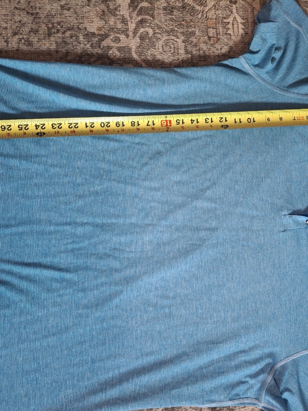 Lululemon blue men’s polo shirt - Picture 6 of 6
